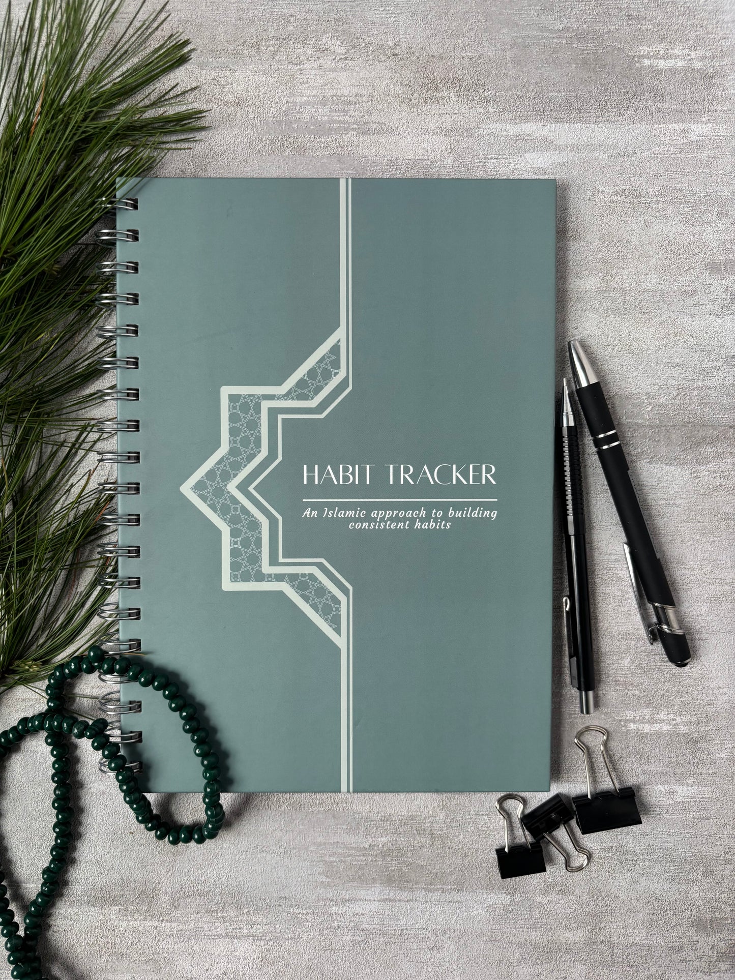 Muslim Habit Tracker – 12 Month Undated Habit Planner