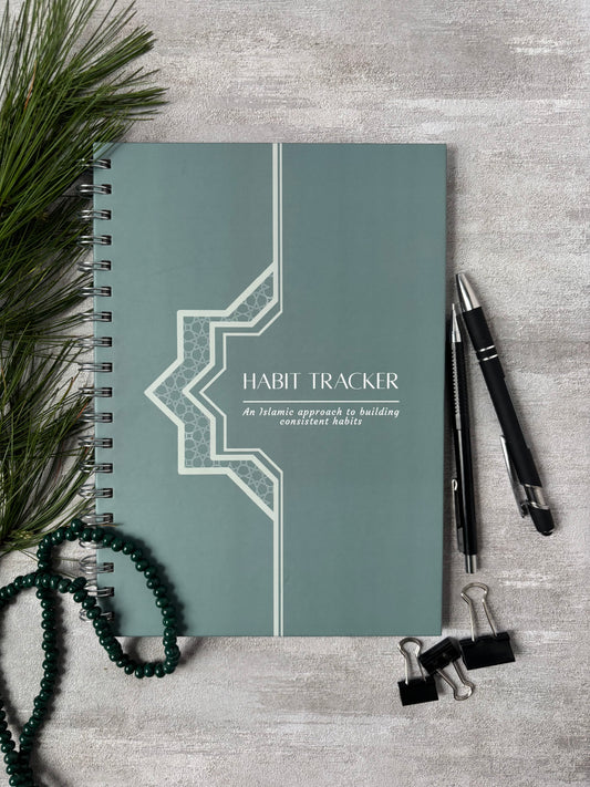 Muslim Habit Tracker – 12 Month Undated Habit Planner